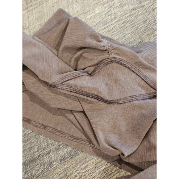 Alphalete womems small legging seamless butt scrunch mauve pink compression - Picture 6 of 6